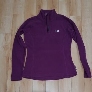 Helly Hansen Women's Size Small Purple Fleece Pullover